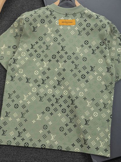 All-Over Letter Print T-Shirt