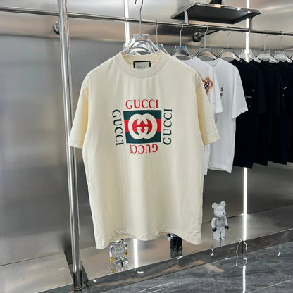 Red And Green Print T Shirt