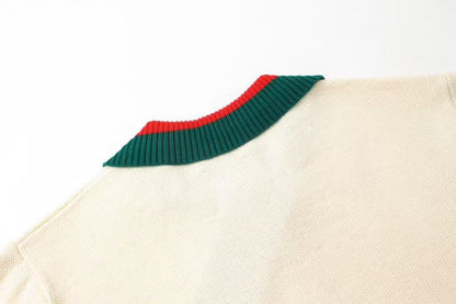 Double G Knit Collar Polo Shirt