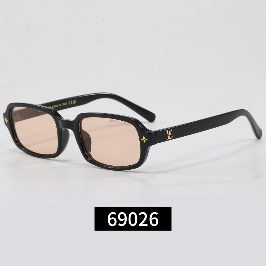 Vintage Narrow Rectangle Sunglasses