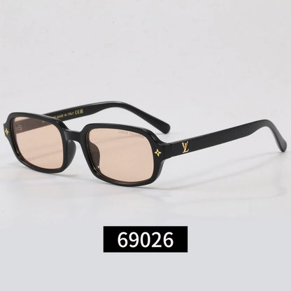 Vintage Narrow Rectangle Sunglasses