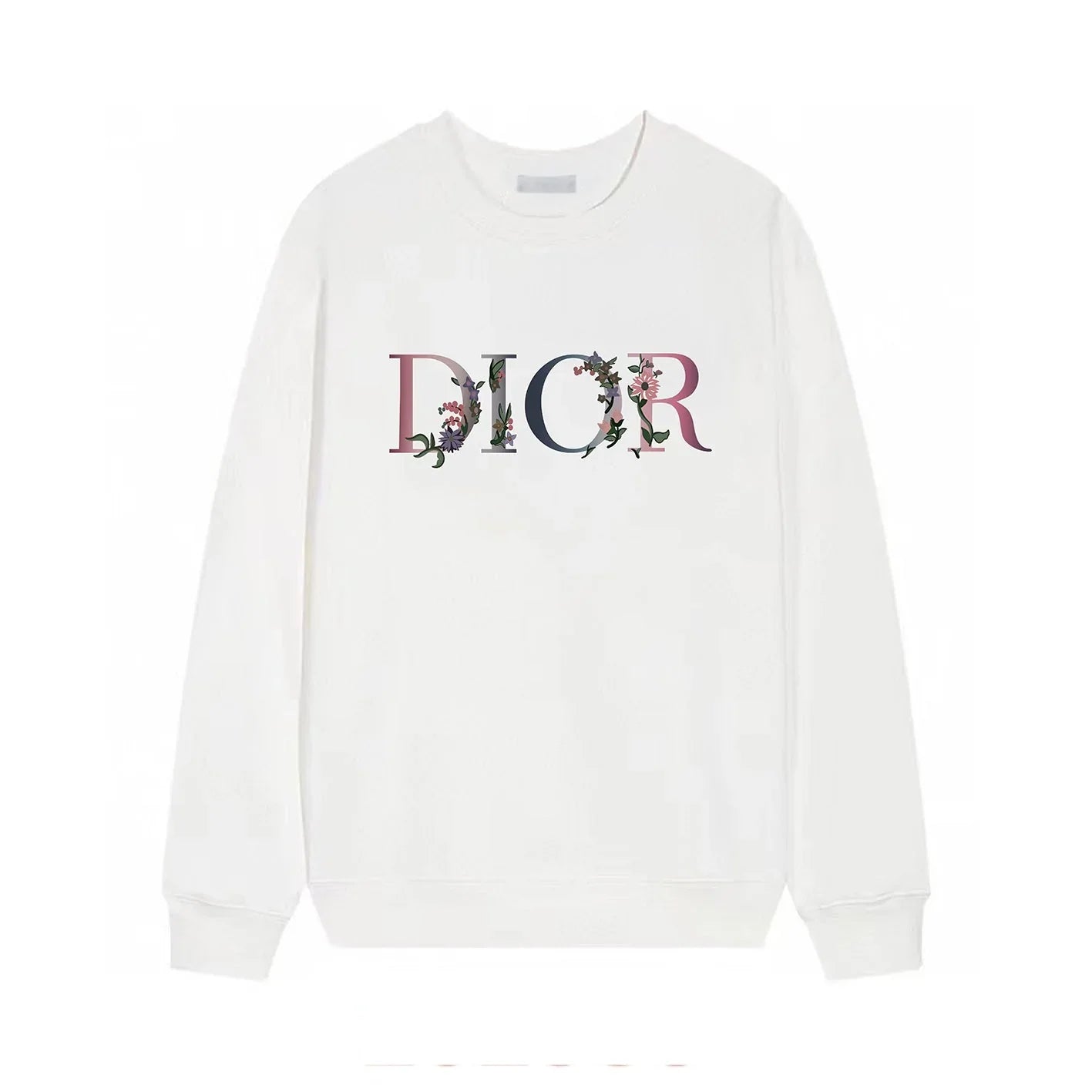 Flower Print Sweatshirt