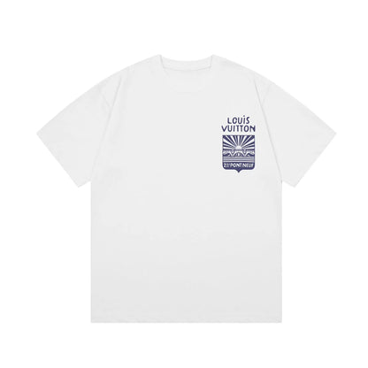 Simple Letters Print T Shirt