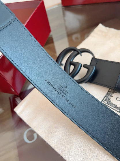 Fabric & Leather Patchwork Belt