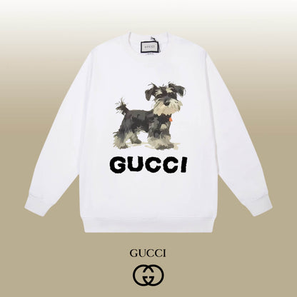 Schnauzer Print Sweatshirt