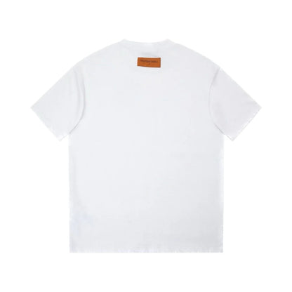 Colored Tassels Print T Shirt