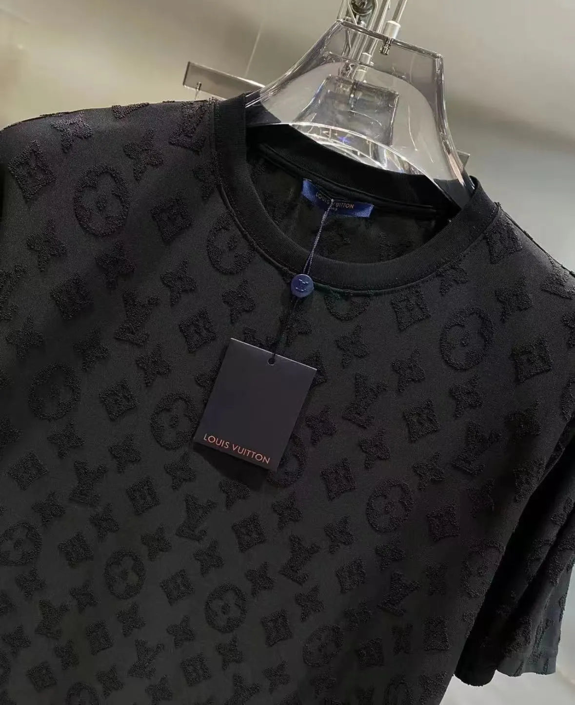 Foam Round Neck Sleeve T-shirt