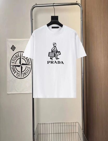 Classic Casual Print T-Shirt