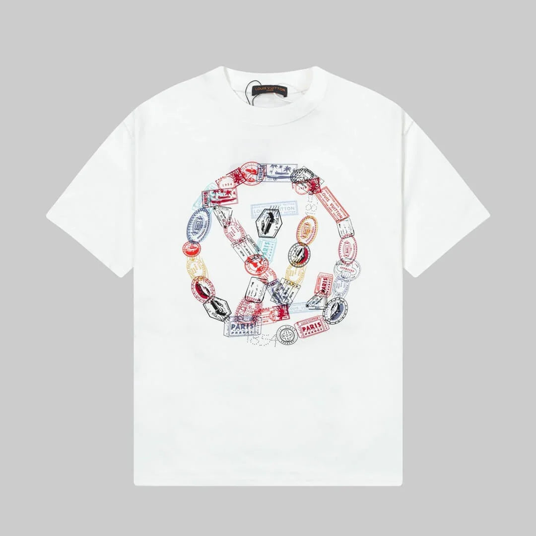 Chain Print T Shirt