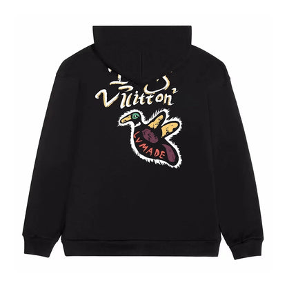 Letter Print Hoodie