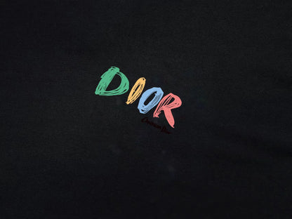 Colorful Graffiti Letter Print T-Shirt