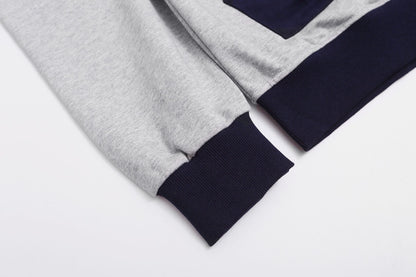 V-Neck Design Sweatshirt