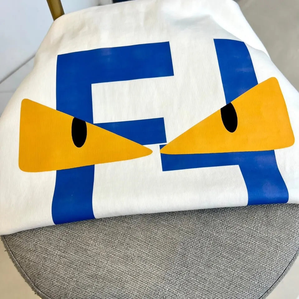 Classic Double F Print  T-shirt