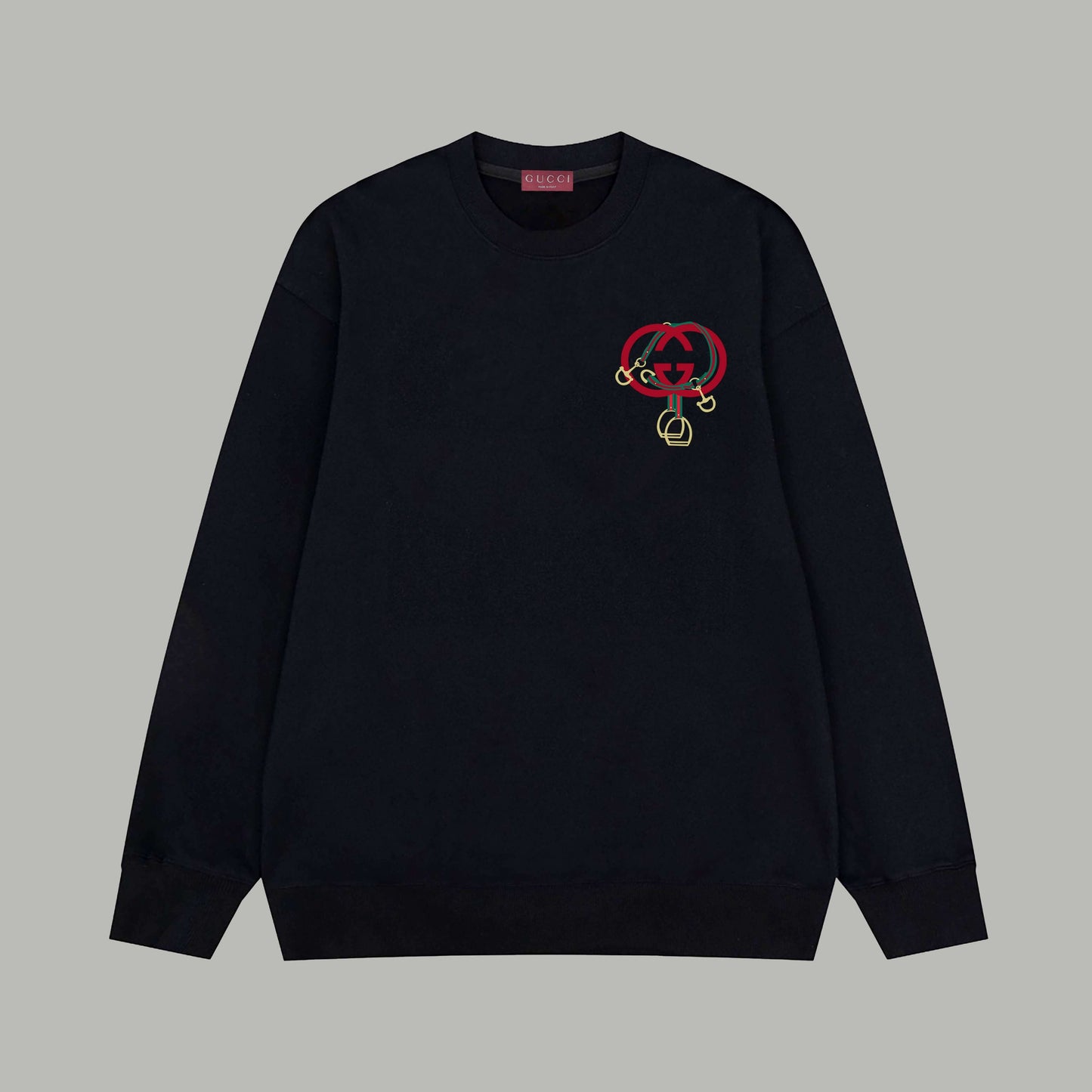 Horse-Year Print Sweatshirt