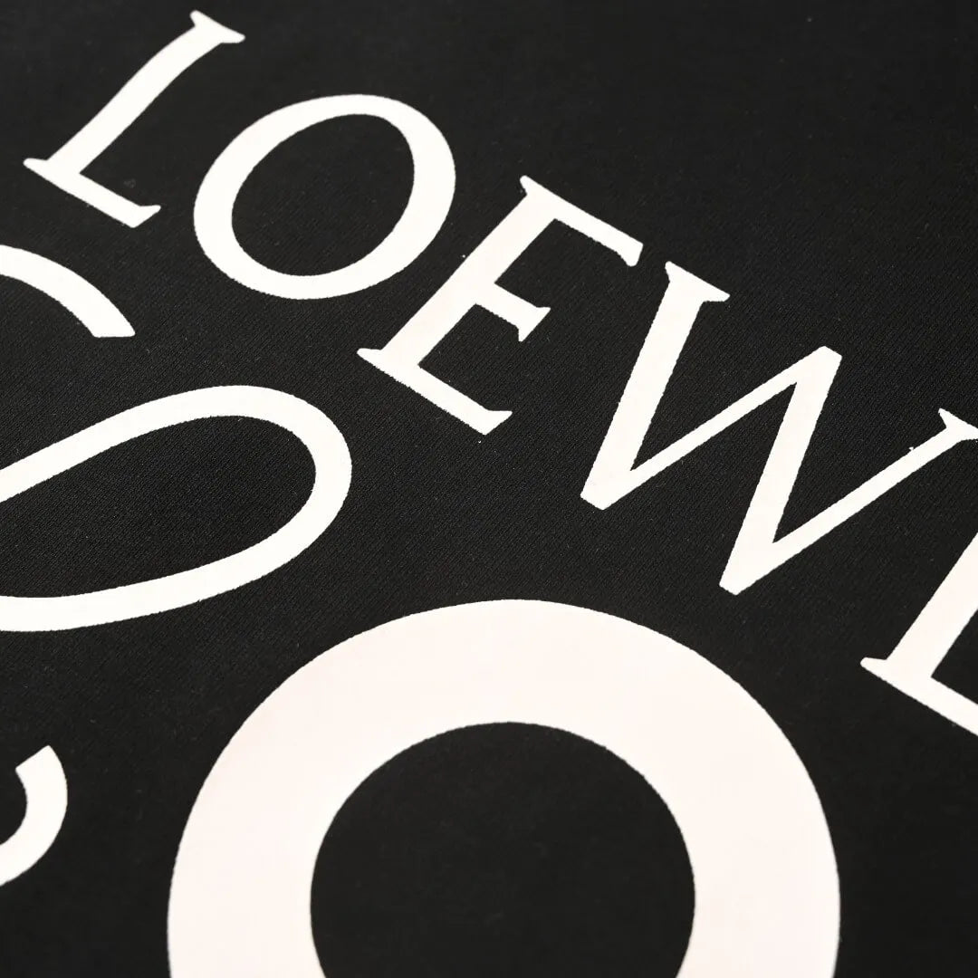 Classic Anagram Print Oversized T‑Shirt