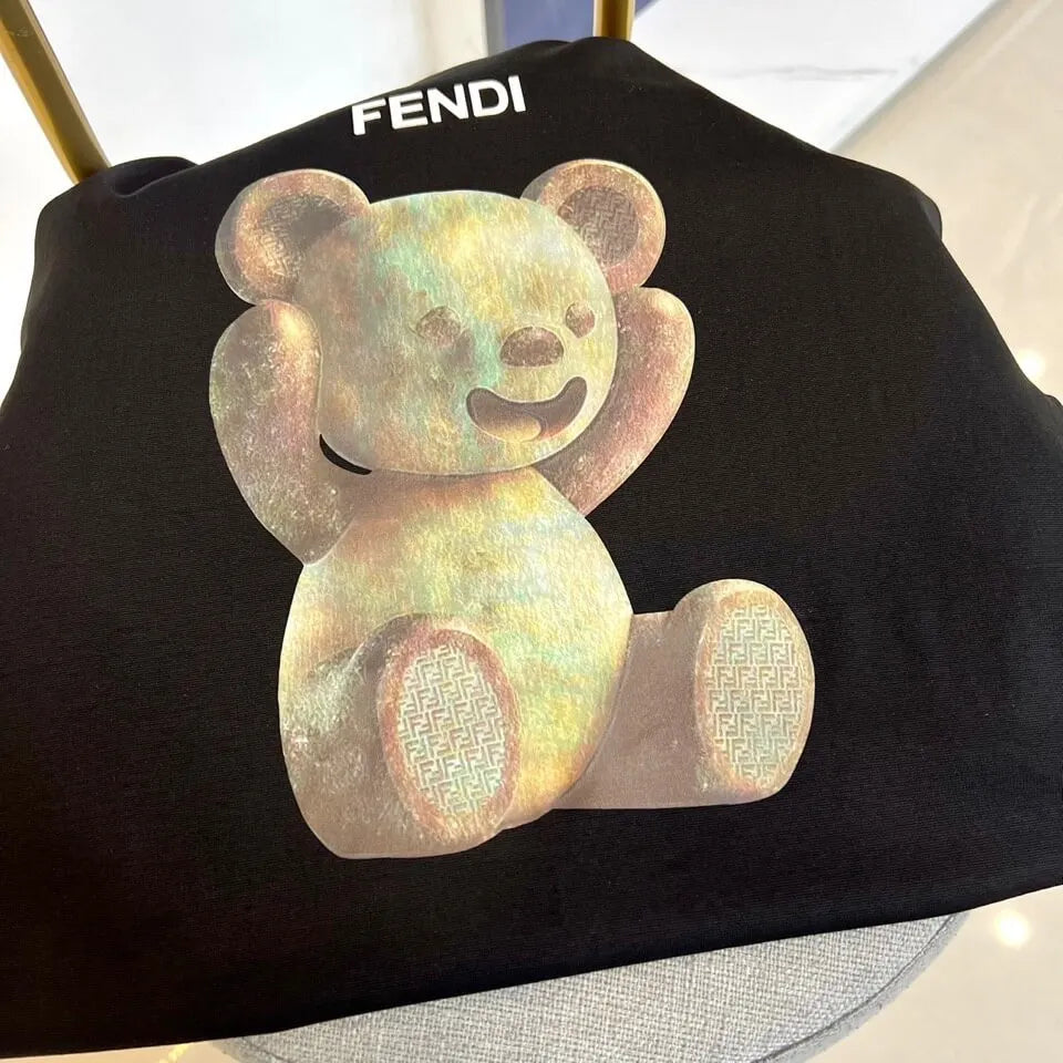 Classic Bear Print T-Shirt