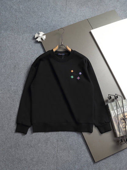 Puff Embroidery Sweatshirt