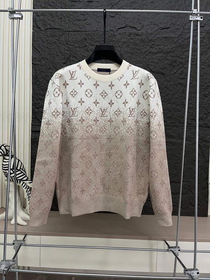 Gradient All-Over Print Sweatshirt