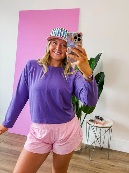 Easy Breezy Shorts-Sugar Pink
