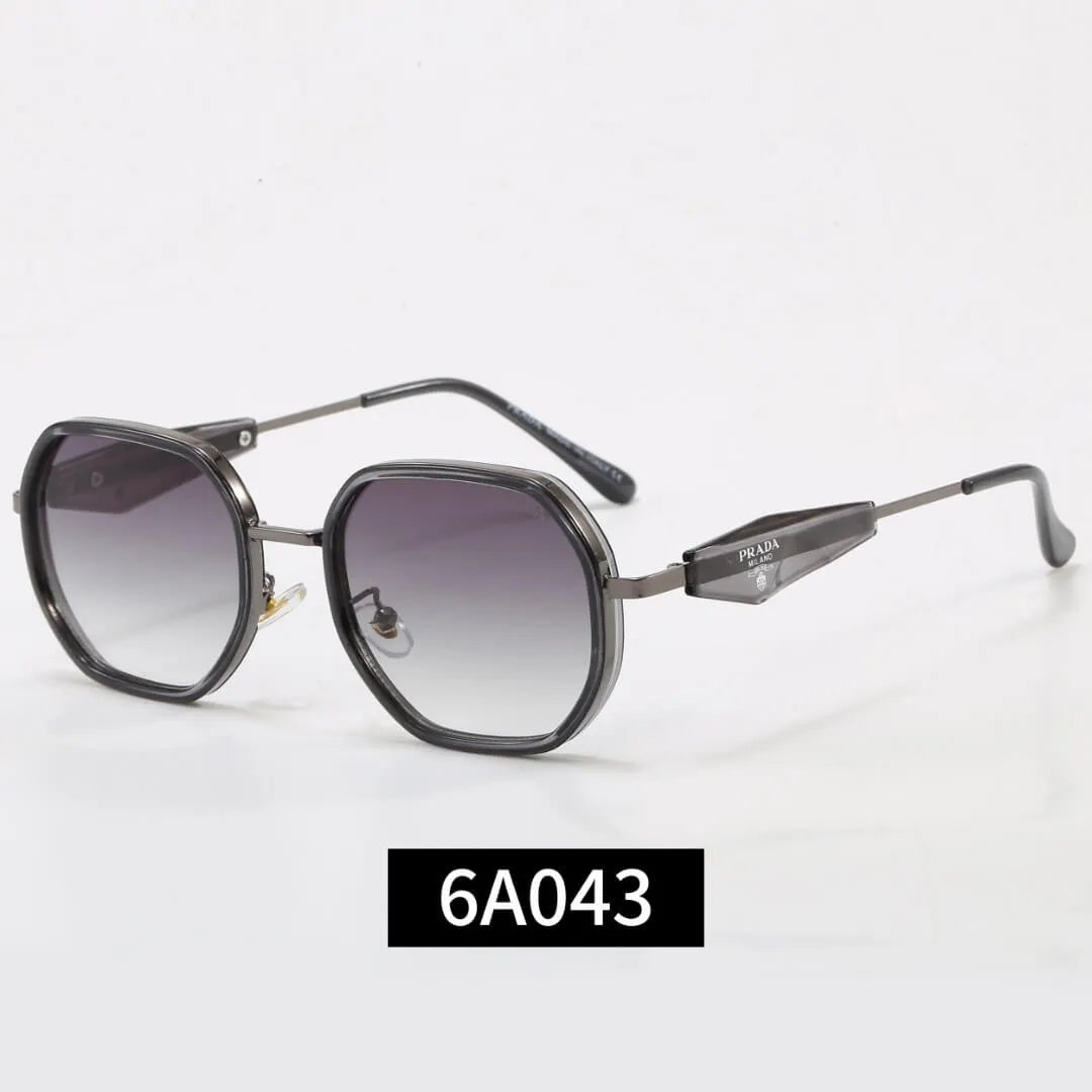 Hexagonal Retro Sunglasses