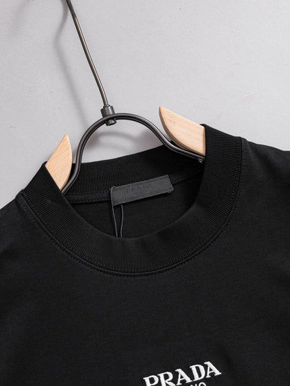 Classic Letter Embroidered T-Shirt