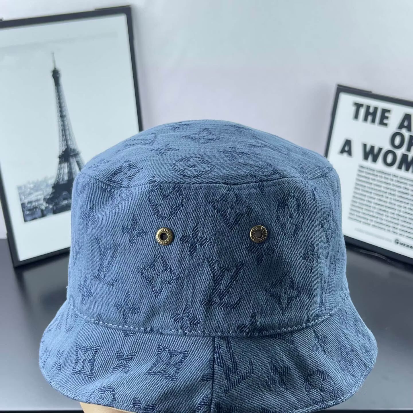 Casual Washed Denim Fisherman Hat
