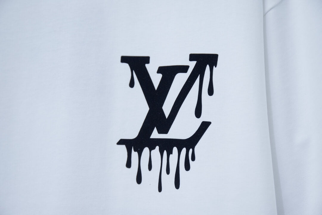 Back Melt Logo Print Short Sleeve T‑Shirt