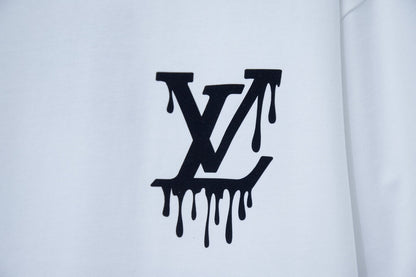 Back Melt Logo Print Short Sleeve T‑Shirt