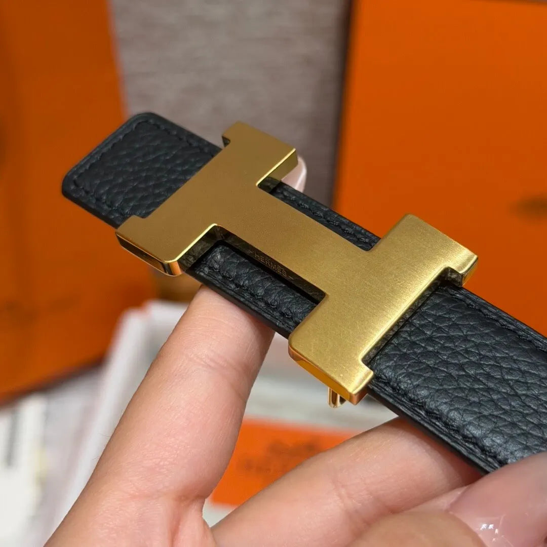 Metal Letter H Belt