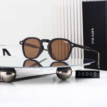 Unisex Minimalist Round Sunglasses