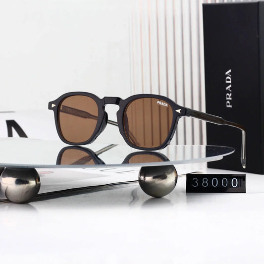 Unisex Minimalist Round Sunglasses