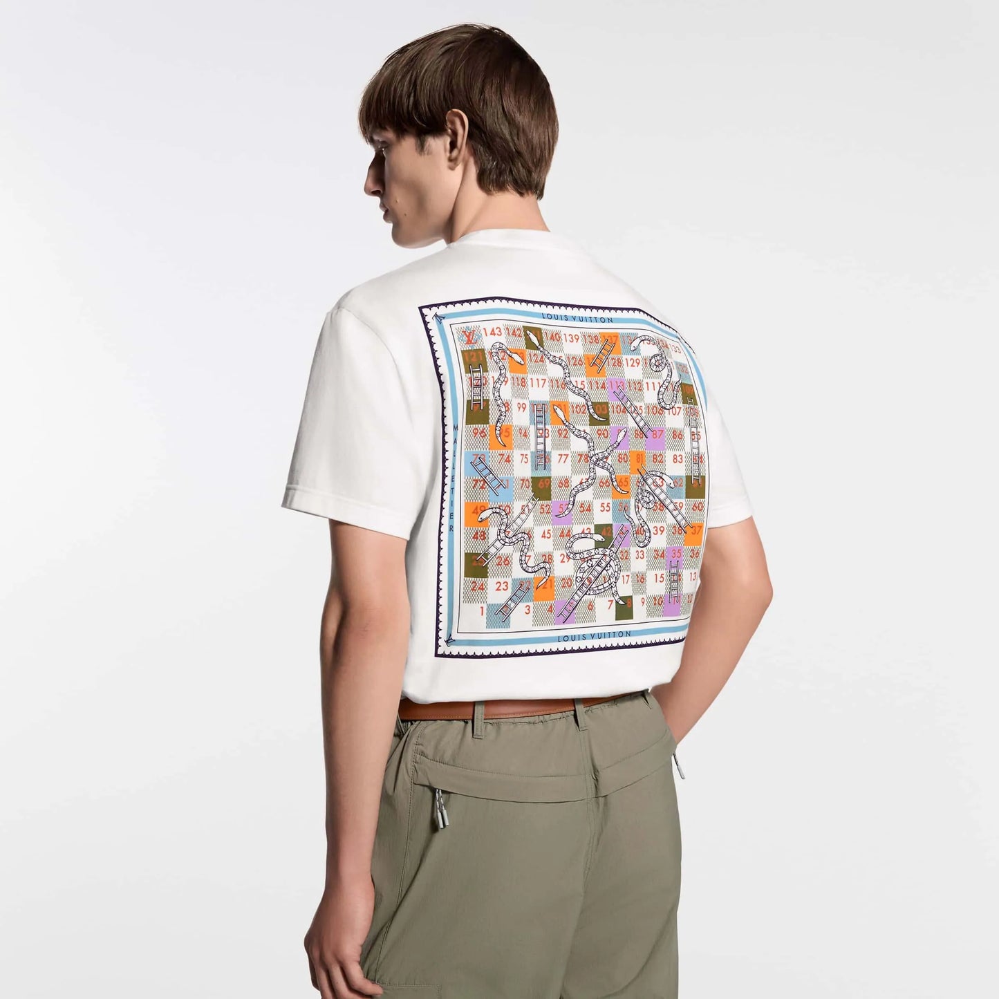 Ladder Print T‑Shirt