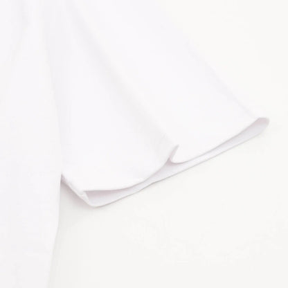 French Slogan Globe Back Print T-Shirt