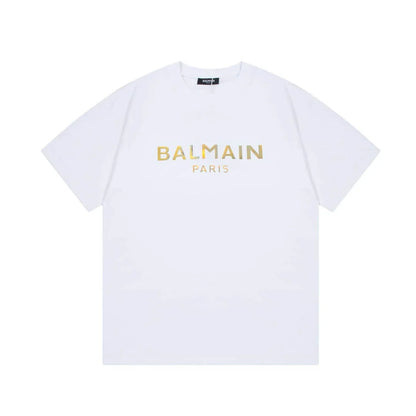 Foil Letter Print T-shirt
