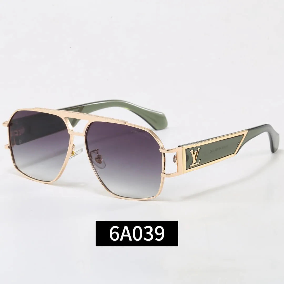Double Bridge Pilot Sunglasses