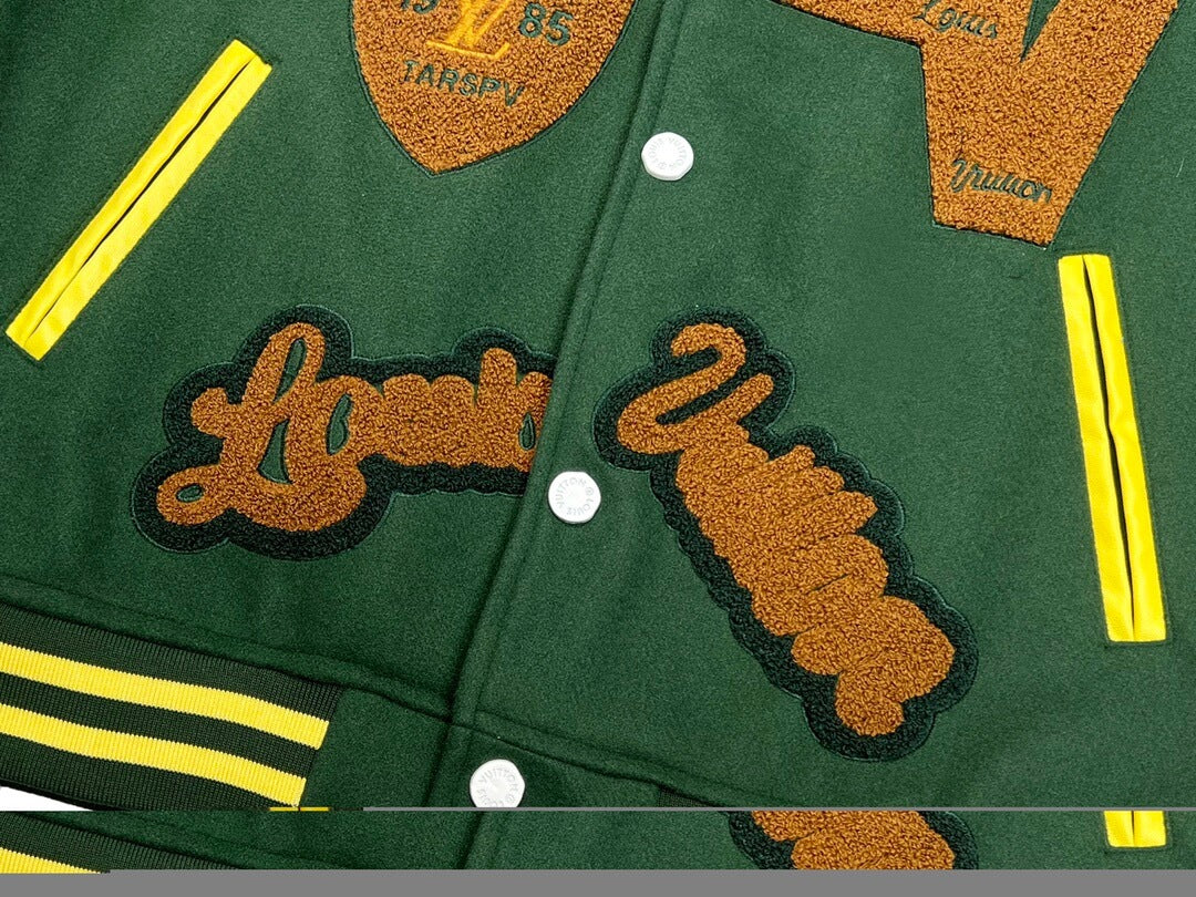 Fighter Muay Thai Patchwork Varsity Jacket