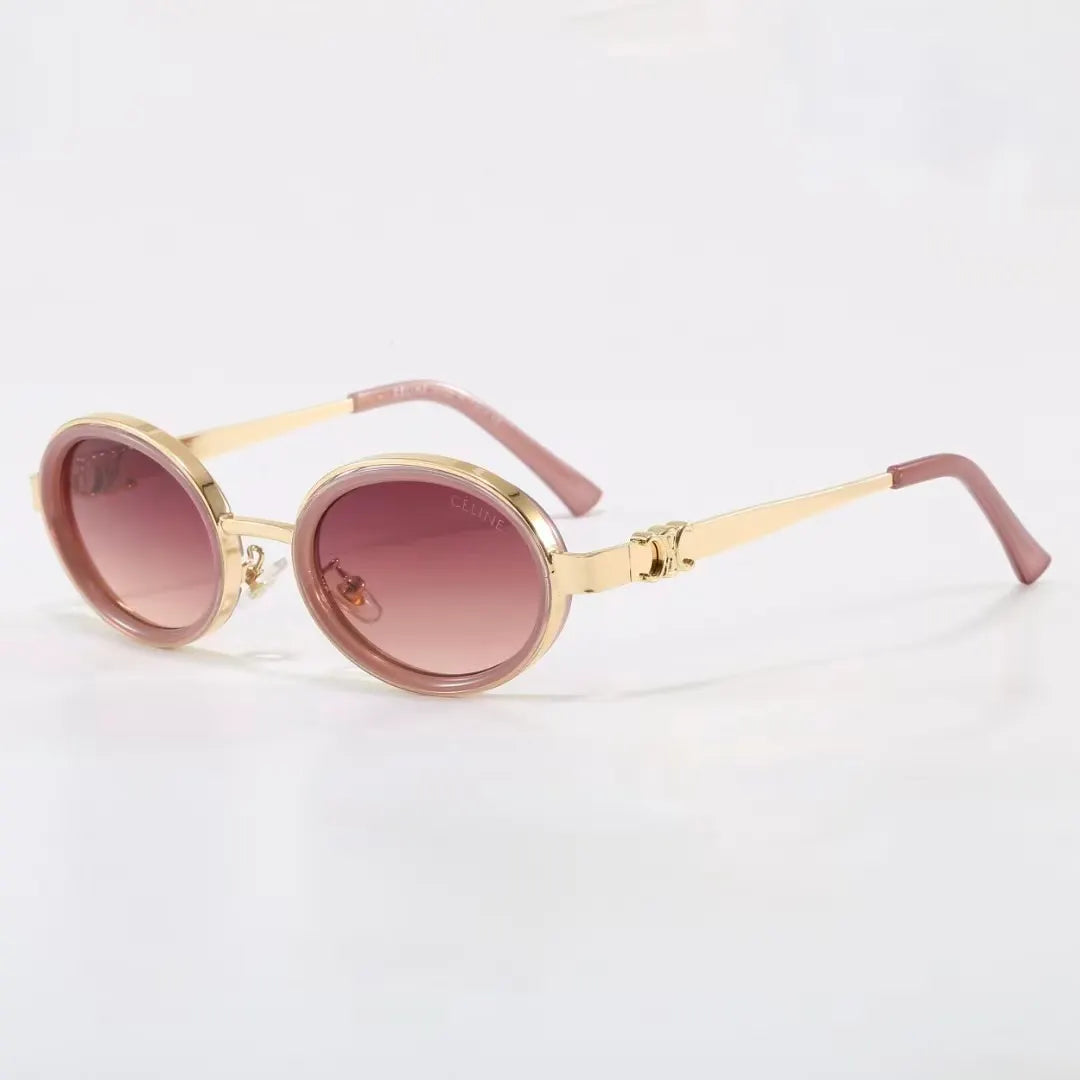 Metal Vintage Small Round Sunglasses
