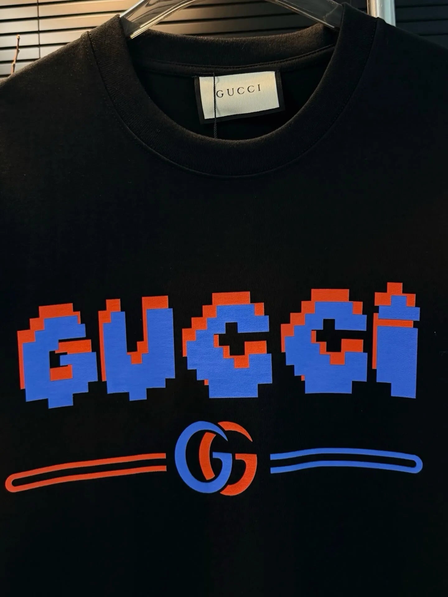 Pixel Style Print T-shirt