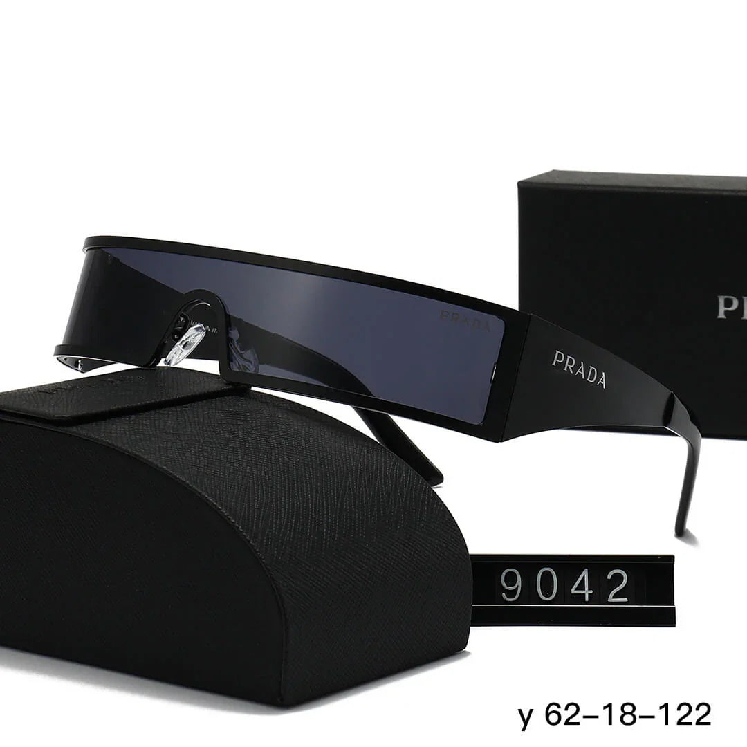 Unique One-Piece Square Sunglasses