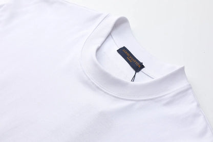 Cursive Handwriting Letter Print T-Shirt