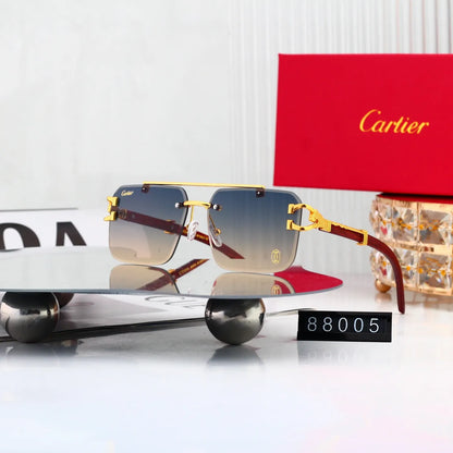 Chic Rimless Sunglasses