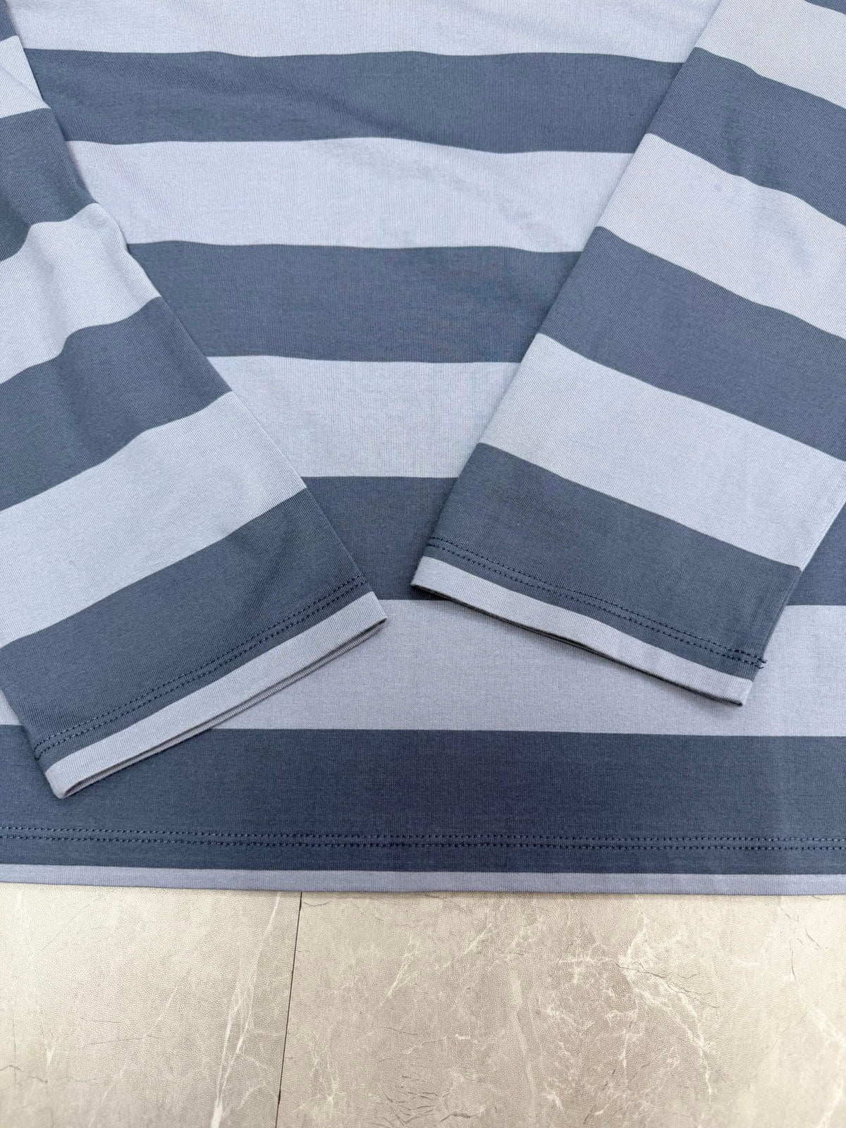 Blue Stripe Sweatshirt