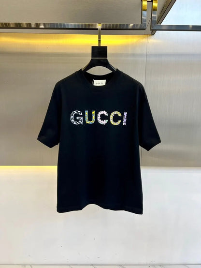 Broken Letter Print T-Shirt