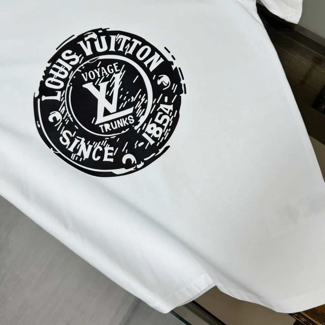 Classic Casual Print T-shirt