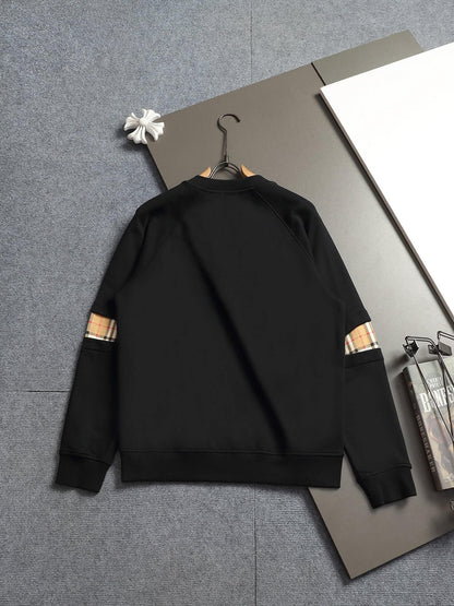 Plaid Applique Sweatshirt