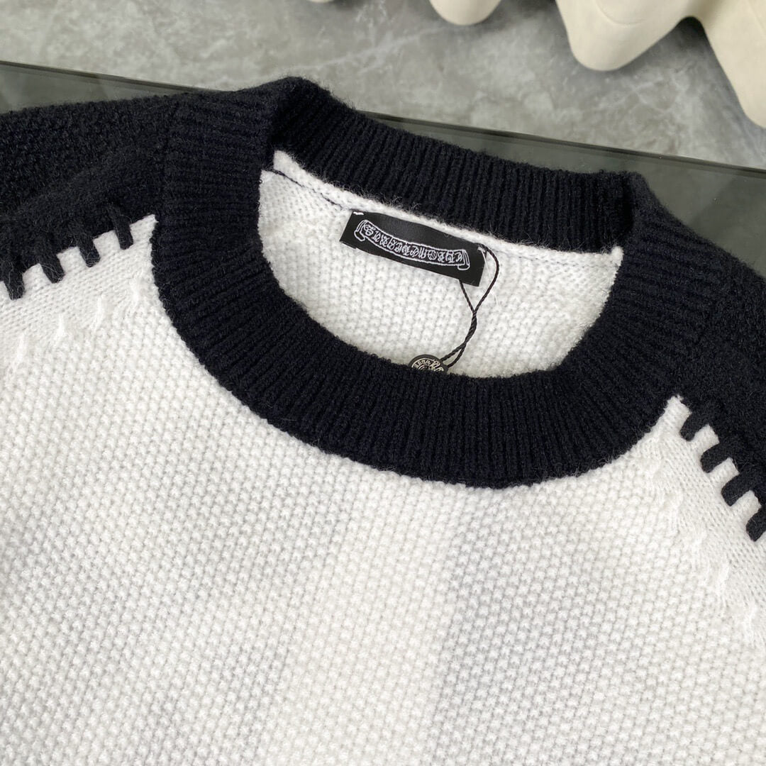 Sanskrit Cross Embroidered Sweatshirt