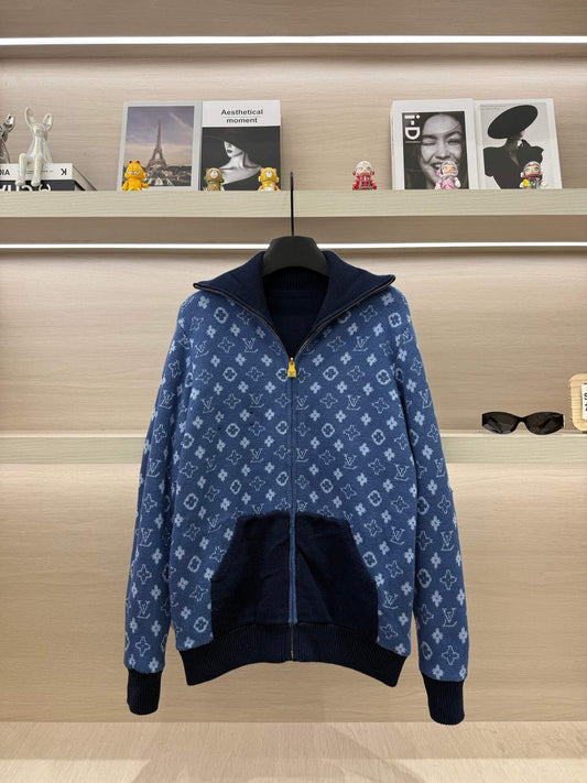 Reversible Jacquard Jacket