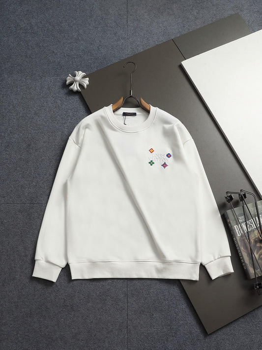 Puff Embroidery Sweatshirt