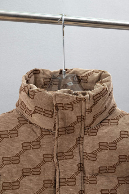 Double B All-Over Print Down Jacket
