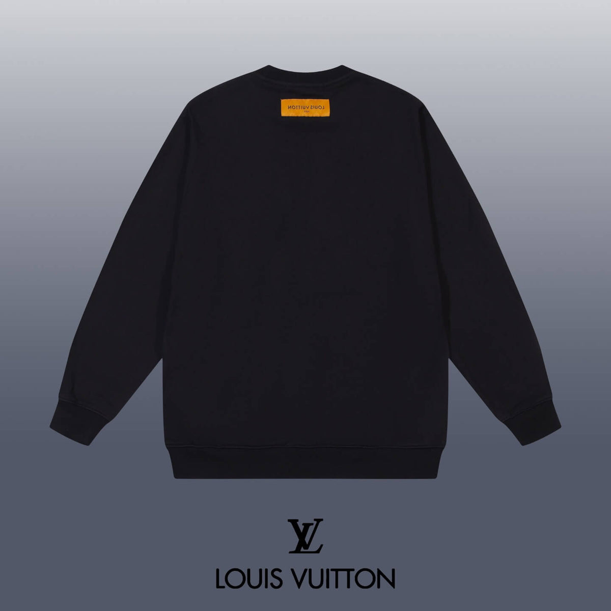 Classic Crew Neck Print Sweatshirt